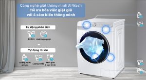 Tìm hiểu về công nghệ AI Wash trên máy giặt Samsung